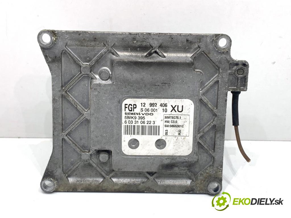 OPEL ZAFIRA B nadwozie wielkoprzestrzenne (MPV) 2006 103 kW 1.8 (M75) 1796 riadiaca jednotka Motor 12992406 (Riadiaca jednotka)