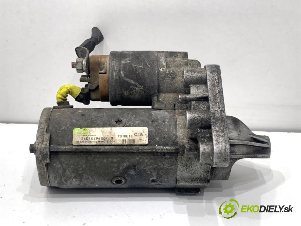 CITROEN C4 PICASSO I nadwozie wielkoprzestrzenne (MPV) 2007 82 kW 1.6 HDi 110 1560 startér 9662854080 (Startér)