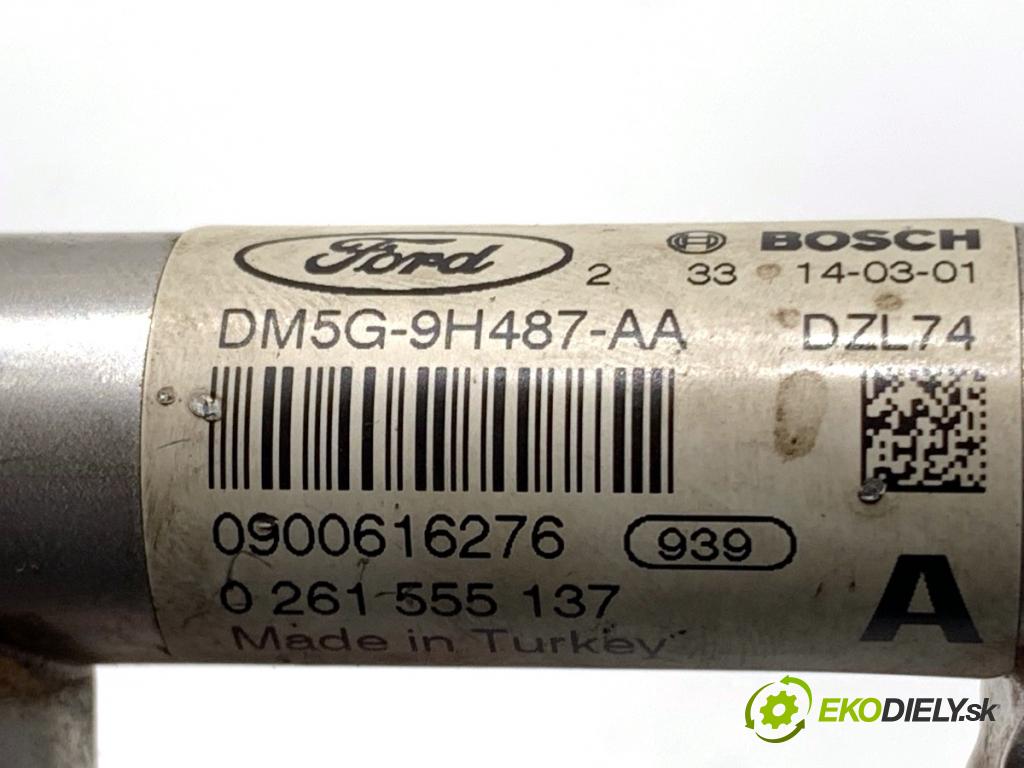 FORD FOCUS III liftback 2014 74 kW 1.0 EcoBoost 998 Lišta vstrekovacia INJEKCIA: DM5G-9H487-AA
