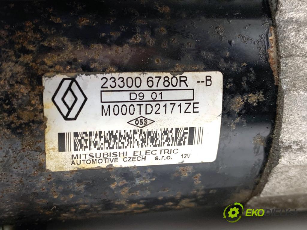 DACIA LOGAN II sedan 2019 54 kW 1.0 SCe 75 998 startér 233006780R (Startér)