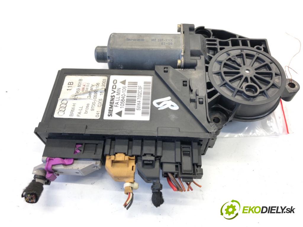 AUDI A4 B6 Kombi 2003 74 kW 1.9 TDI 1896 Motor sťahovania okna ľavy predný 8E1959801B