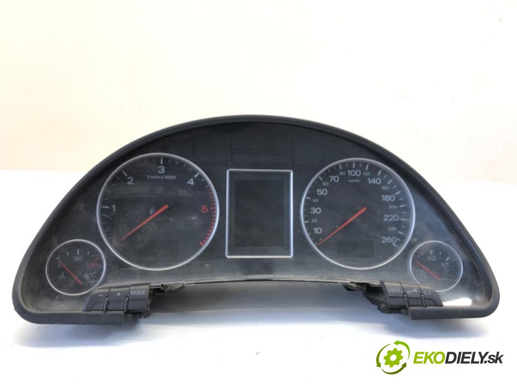 AUDI A4 B6 Kombi 2003 74 kW 1.9 TDI 1896 Prístrojovka 0263626151 (Prístrojová doska)