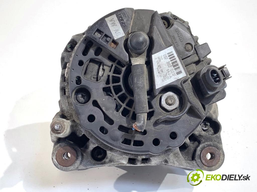 AUDI A4 B6 Kombi 2003 74 kW 1.9 TDI 1896 Alternátor 06F903023F (Alternátor)