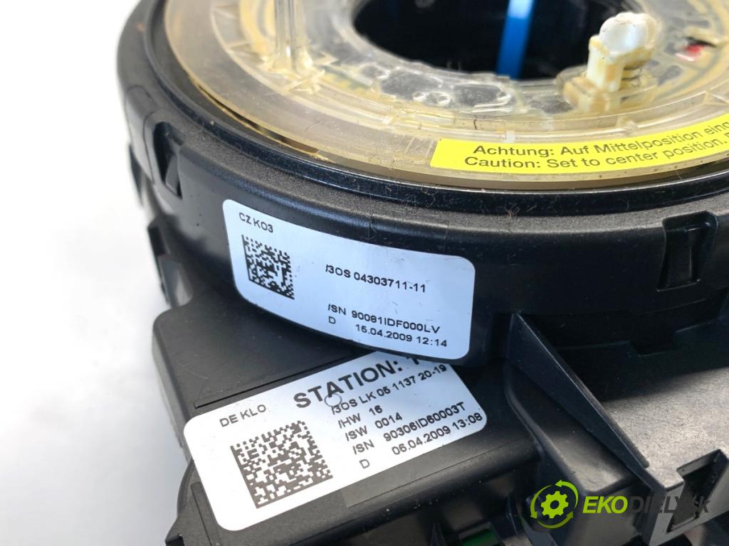 AUDI A4 B8 Kombi 2009 118 kW 1.8 TFSI 1798 Krúžok, slimák airbag 04303711-11 (Airbag)