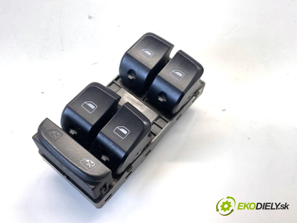 AUDI A4 B8 Kombi 2009 118 kW 1.8 TFSI 1798 Prepínač okien  (Prepínacie páčky pod volantom)