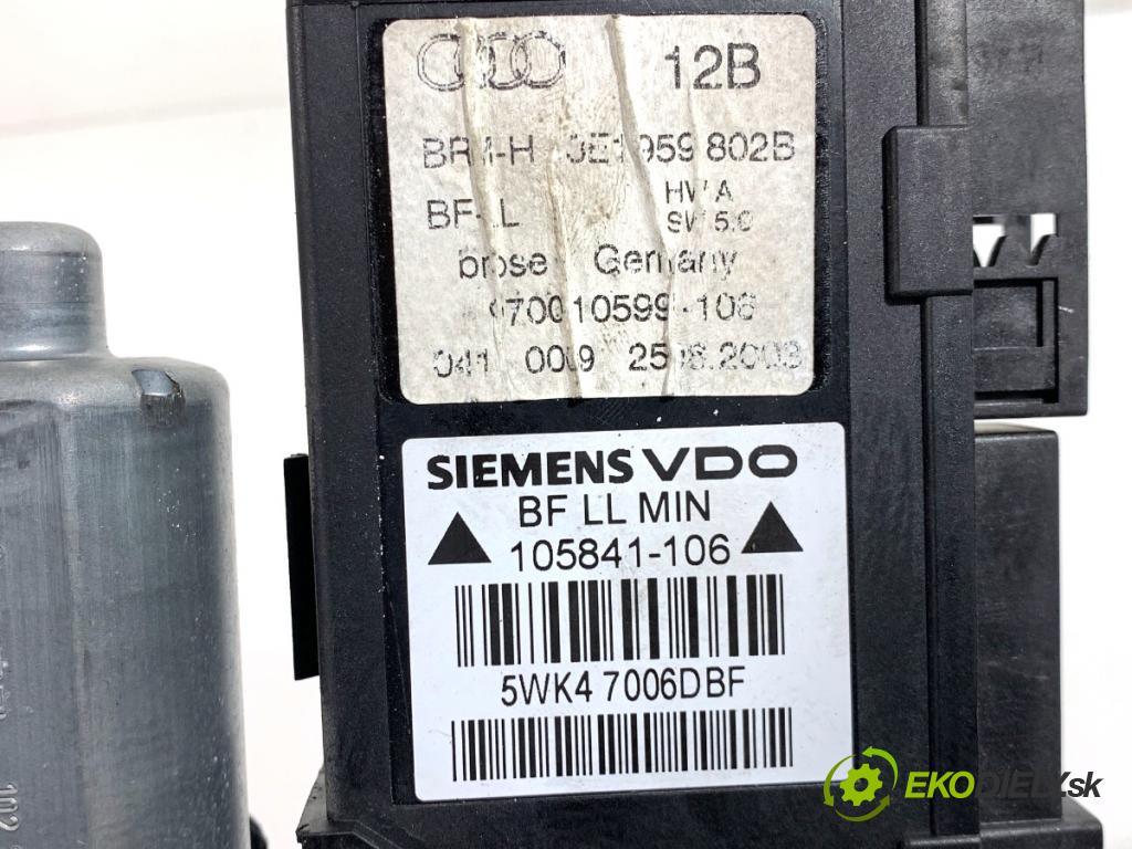 AUDI A4 B6 sedan 2003 96 kW 1.9 TDI 1896 Motor sťahovania okna pravy predný 8E1959802B