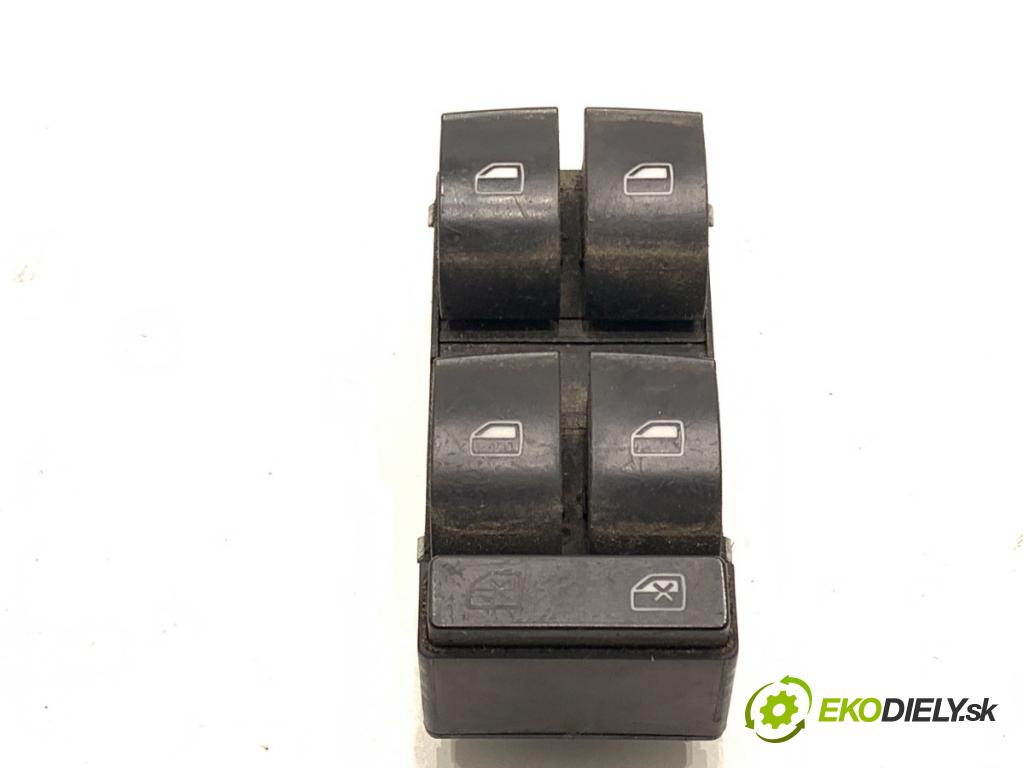 AUDI A4 B6 sedan 2003 96 kW 1.9 TDI 1896 Prepínač okien  (Prepínacie páčky pod volantom)