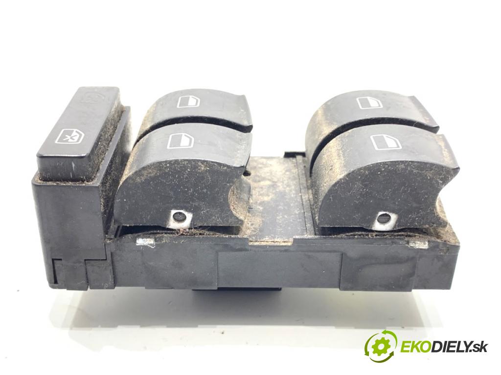 AUDI A4 B6 sedan 2003 96 kW 1.9 TDI 1896 Prepínač okien  (Prepínacie páčky pod volantom)