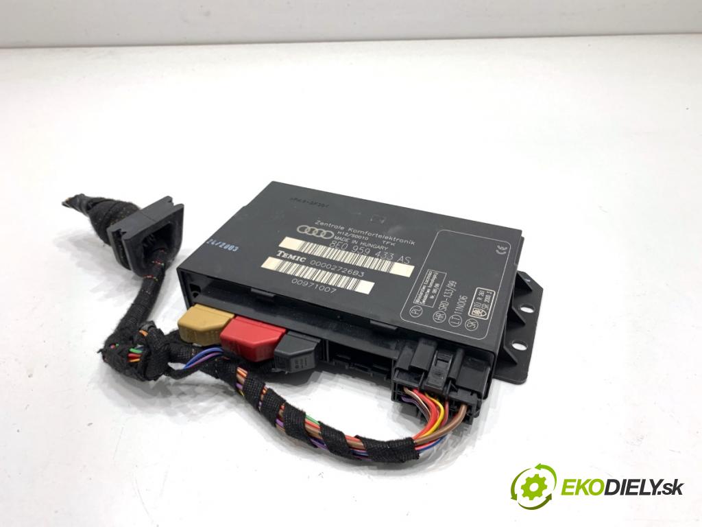 AUDI A4 B6 sedan 2003 96 kW 1.9 TDI 1896 modul komfortu 8E0959433AS (Komfortní modul)