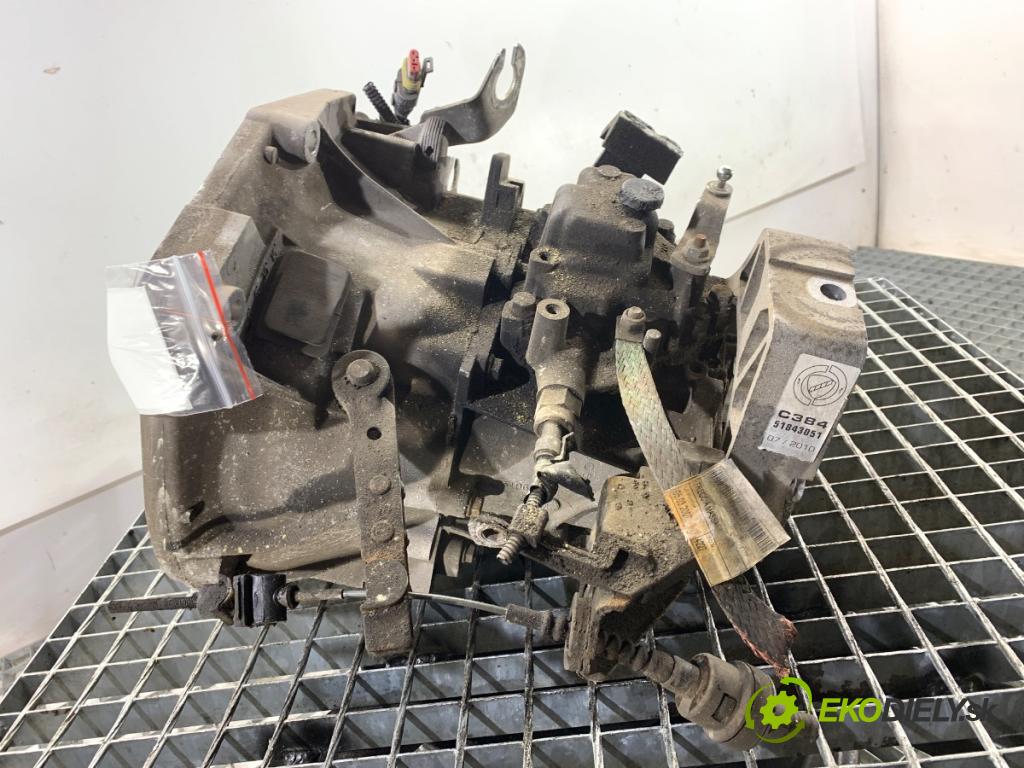 FIAT PANDA II liftback 2010 40 kW 1.1 (169.AXA1A) 1108 převodovka 51843051 (Převodovka)