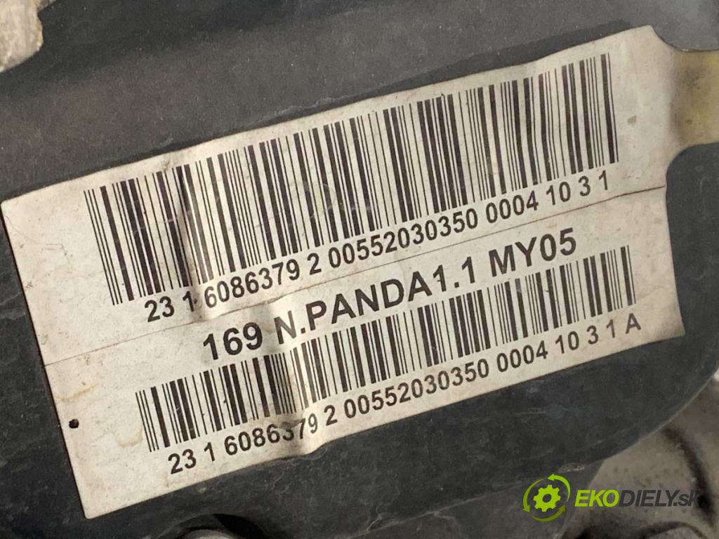 FIAT PANDA II liftback 2010 40 kW 1.1 (169.AXA1A) 1108 motor 187A1000 (Motor)