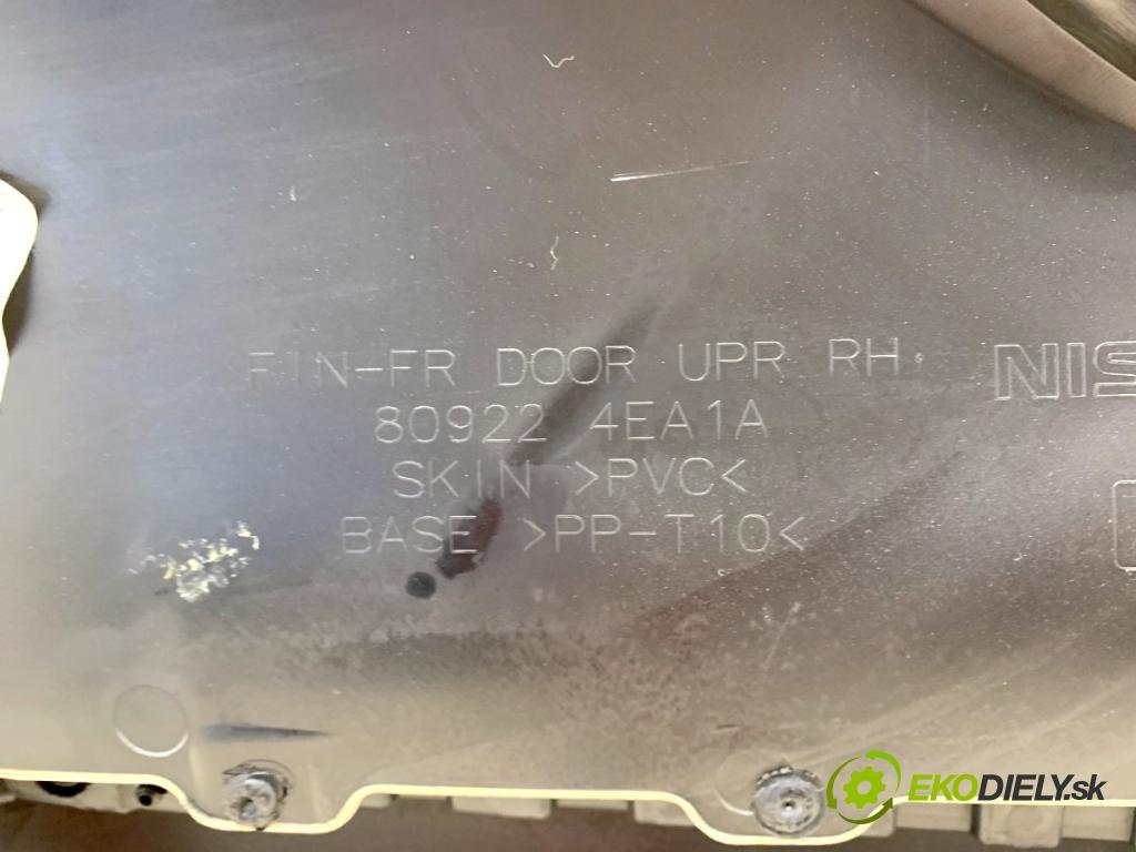 NISSAN QASHQAI J11 SUV 2014 96 kW 1.6 dCi 1598 ča dveře pravý přední část