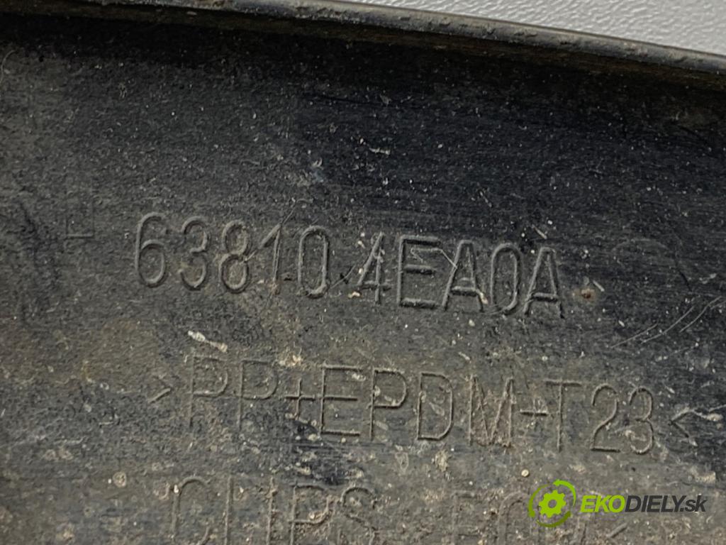 NISSAN QASHQAI J11 SUV 2014 96 kW 1.6 dCi 1598 Lišta blatníka zad pravá 638104EA0A (Lišta)