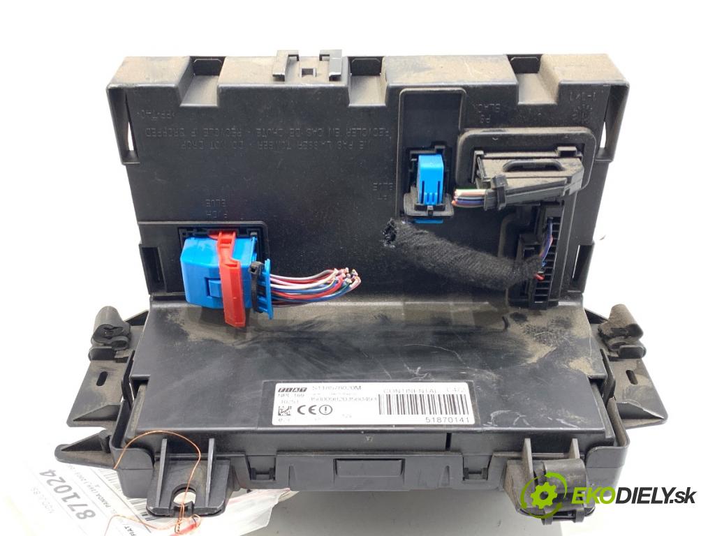 FIAT PANDA II liftback 2010 40 kW 1.1 (169.AXA1A) 1108 Modul BSI 51870141 (Poistková skrinka)