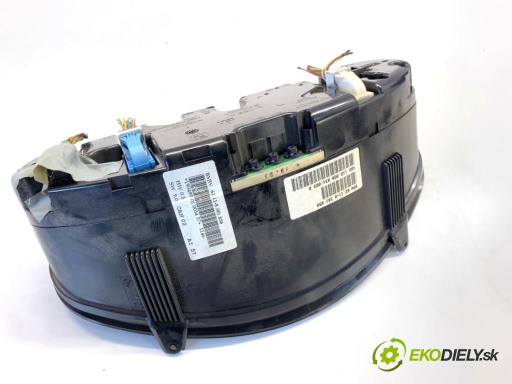 BMW E36 liftback 1999 77 kW 316 i 1895 prístrojovka 8381858 (Přístrojová deska)