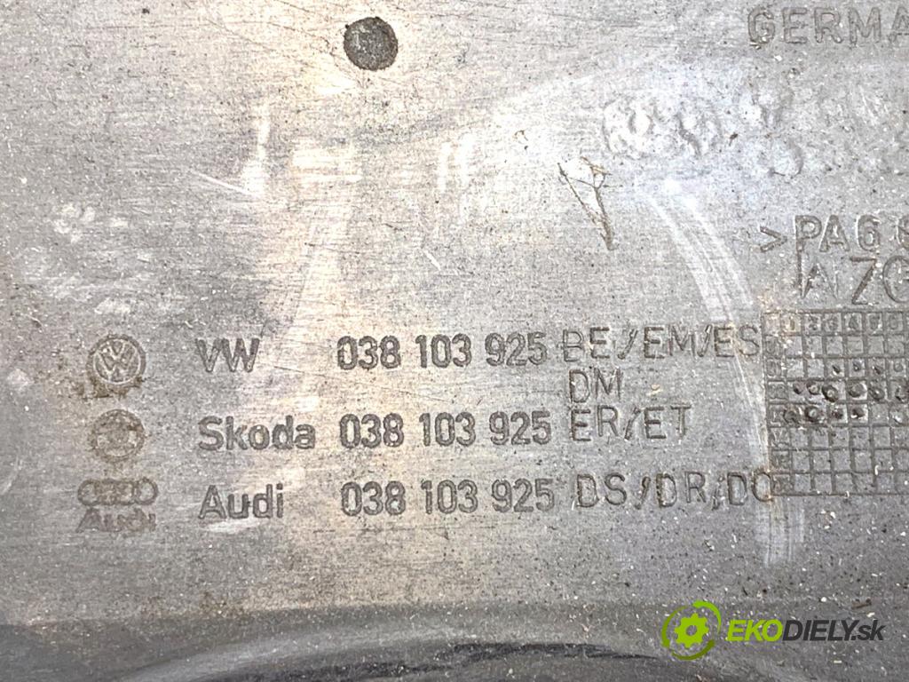 AUDI A4 B6 sedan 2003 96 kW 1.9 TDI 1896 Kryt Motor 038103925 (Kryt motora)