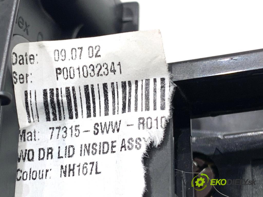 HONDA CR-V III SUV 2009 103 kW 2.2 i-CTDi 4WD (RE6) 2204 Prepínač PDC M26323