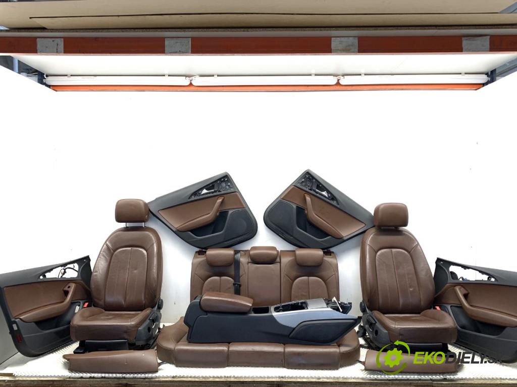 AUDI A6 C7 Kombi 2012 120 kW 2.0 TDI 1968 Sedadlá, sedačky Sedadlo bočné Tunel 