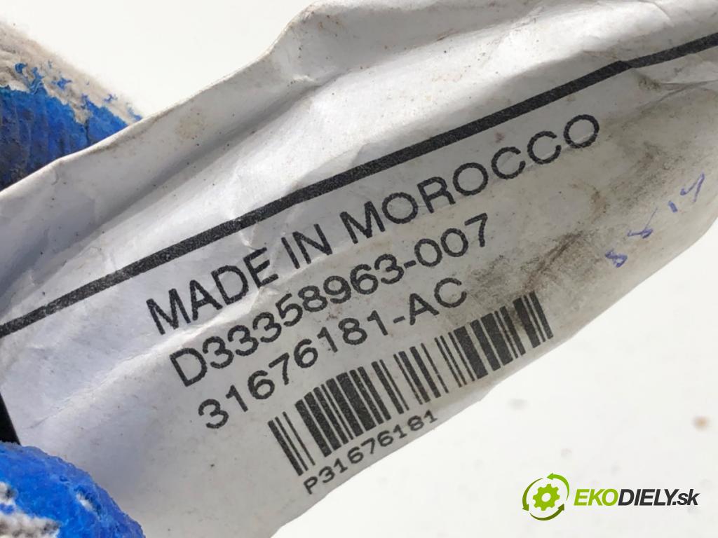 VOLVO XC60 II SUV 2020 173 kW B5 Mild-Hybrid AWD 1969 Káblovačka Dvere zad ľavy 31676181