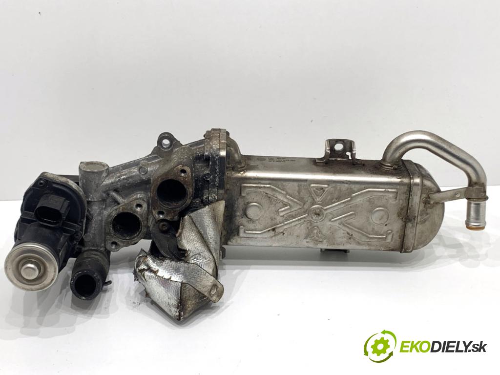 VW PASSAT B7 Kombi 2011 125 kW 2.0 TDI 1968 ventil EGR CHLADIČ: 03L131512BB