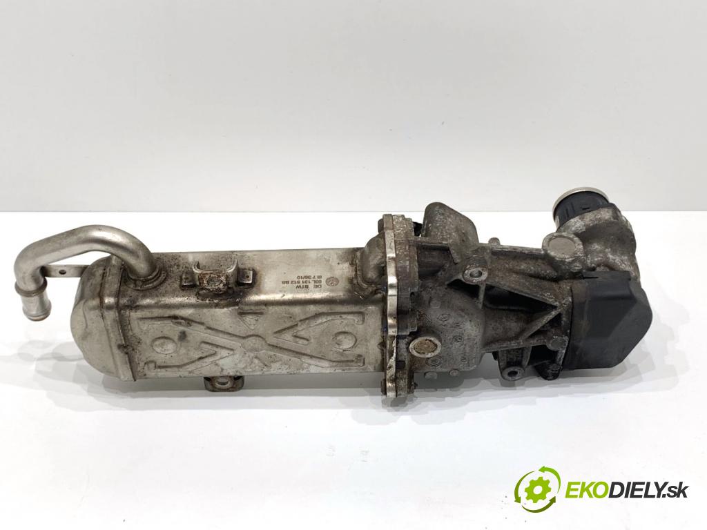 VW PASSAT B7 Kombi 2011 125 kW 2.0 TDI 1968 ventil EGR CHLADIČ: 03L131512BB