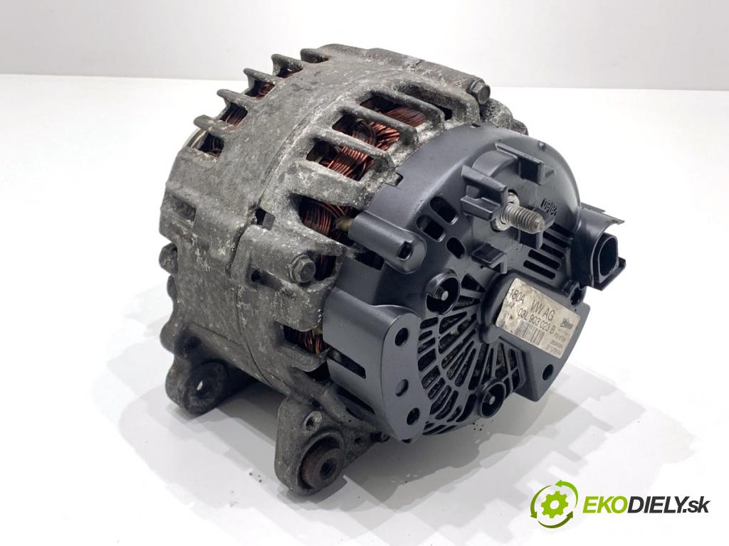 VW PASSAT B7 Kombi 2011 125 kW 2.0 TDI 1968 Alternátor 03L903023B (Alternátor)