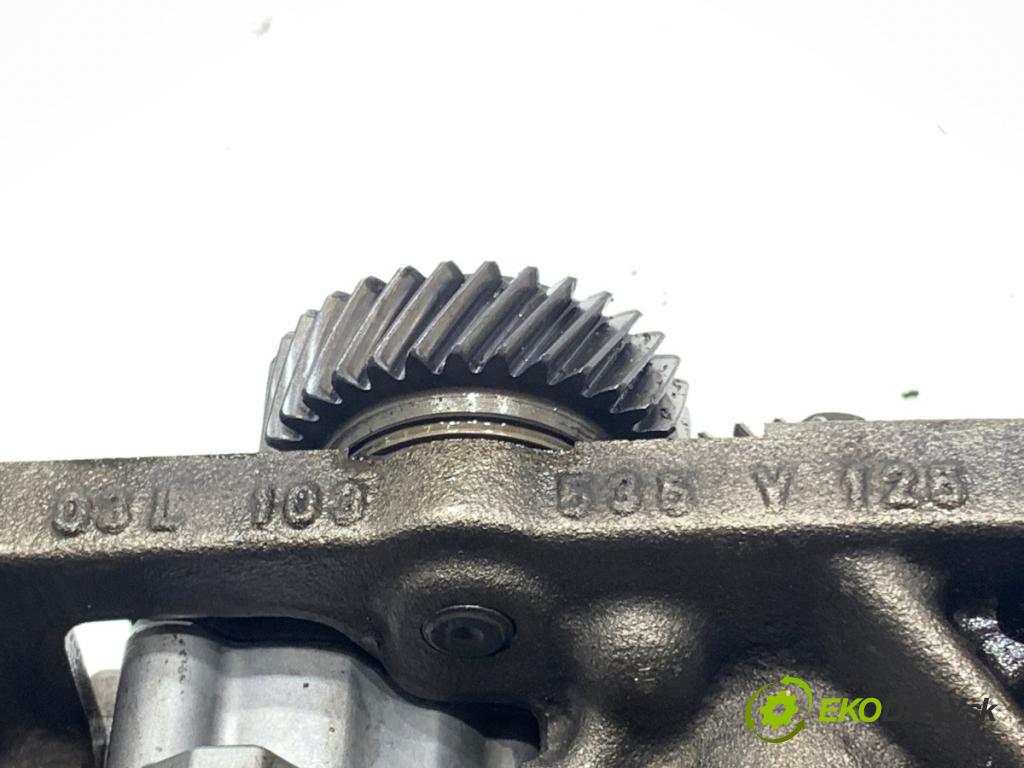 VW PASSAT B7 Kombi 2011 125 kW 2.0 TDI 1968 VÁLCE: VYVÁŽENÍ čerpadlo oleje 03L115105D