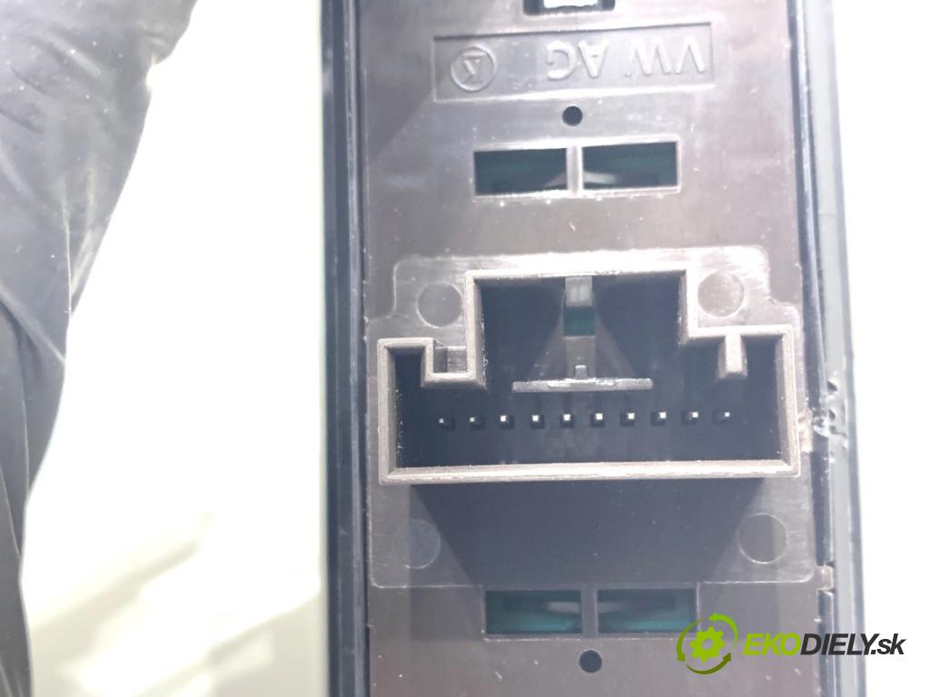 SKODA OCTAVIA III Kombi 2015 110 kW 2.0 TDI 1968 Prepínač okien 5E0959857A (Prepínacie páčky pod volantom)