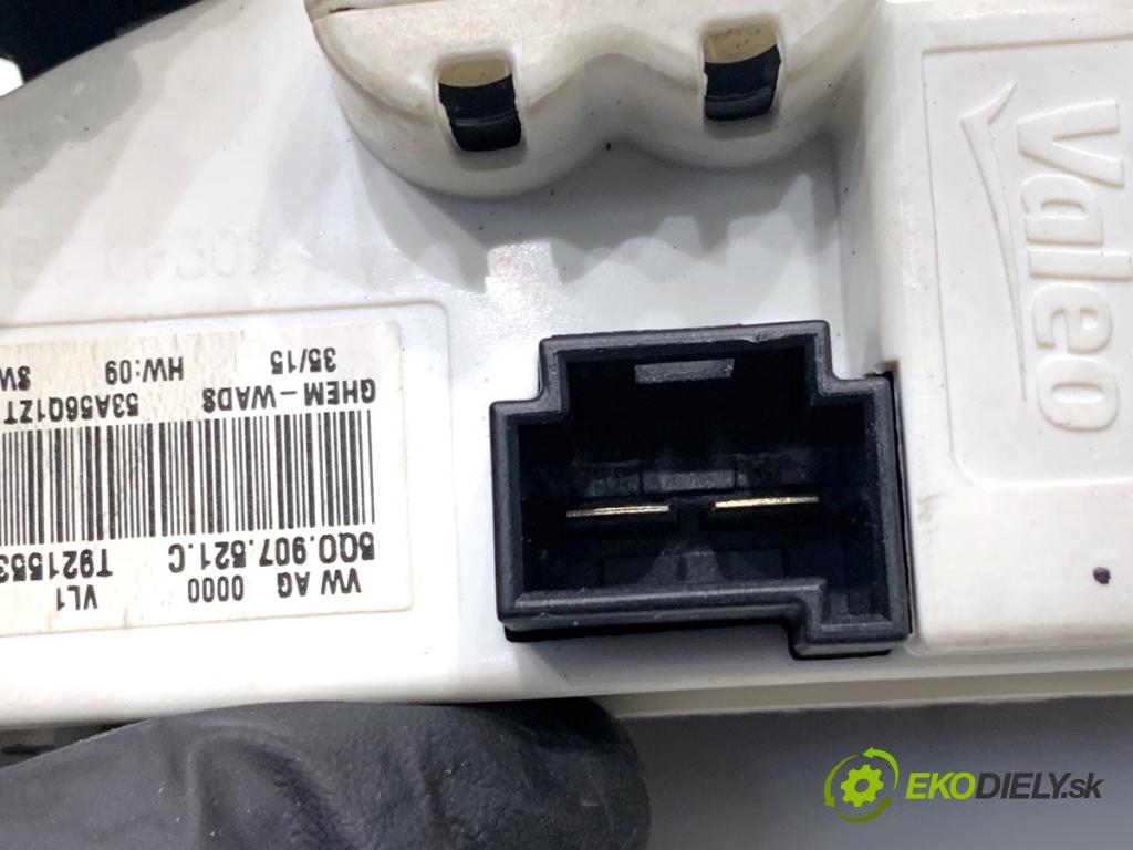 SKODA OCTAVIA III Kombi 2015 110 kW 2.0 TDI 1968 Odpor, rezistor kúrenia vzduchu 5Q0907521C (Odpor (rezistor) kúrenia)