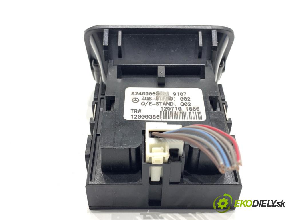 MERCEDES-BENZ KLASA GL SUV 2012 190 kW GL 350 CDI / BlueTec 4-matic (166.823, 166.824) 2987 Spínač brzdy ručnej brzdy  (Prepínacie páčky pod volantom)