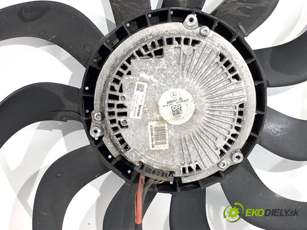 MERCEDES-BENZ KLASA GL SUV 2012 190 kW GL 350 CDI / BlueTec 4-matic (166.823, 166.824) 2987 Ventilátor chladiča A66087-115 (Ventilátor)