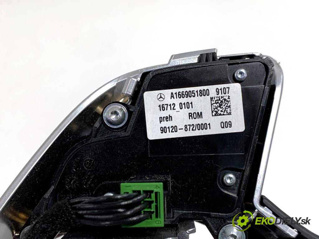 MERCEDES-BENZ KLASA GL SUV 2012 190 kW GL 350 CDI / BlueTec 4-matic (166.823, 166.824) 2987 SPÍNAČE: volantu A1669051800