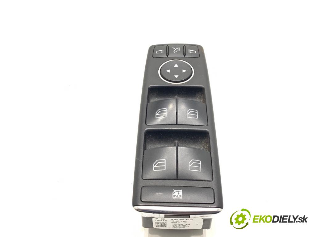 MERCEDES-BENZ KLASA GL SUV 2012 190 kW GL 350 CDI / BlueTec 4-matic (166.823, 166.824) 2987 Prepínač okien A1669054400 (Prepínacie páčky pod volantom)