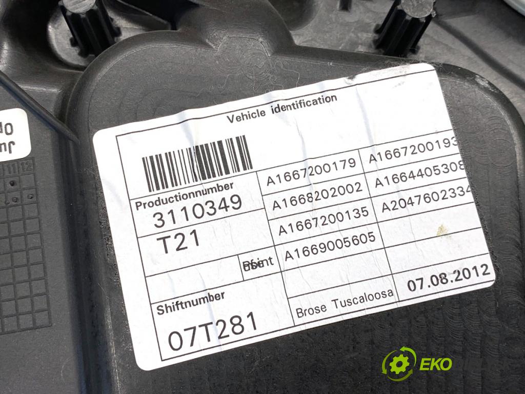 MERCEDES-BENZ KLASA GL SUV 2012 190 kW GL 350 CDI / BlueTec 4-matic (166.823, 166.824) 2987 Mechanizmus okna ľavy predný