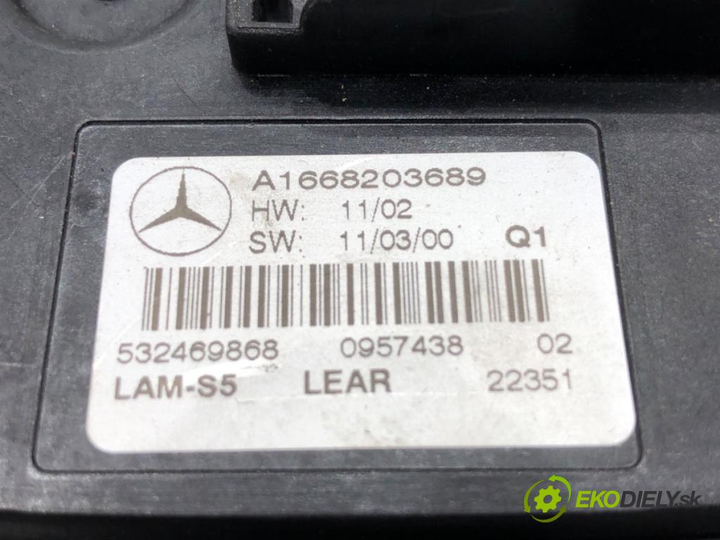 MERCEDES-BENZ KLASA GL SUV 2012 190 kW GL 350 CDI / BlueTec 4-matic (166.823, 166.824) 2987 Menič LED A1668203689