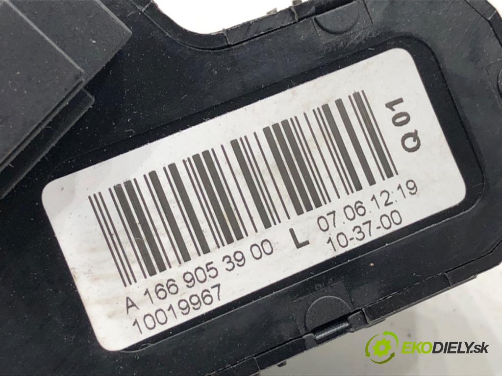 MERCEDES-BENZ KLASA GL SUV 2012 190 kW GL 350 CDI / BlueTec 4-matic (166.823, 166.824) 2987 Prepínač sedačky ľavy A1669053900