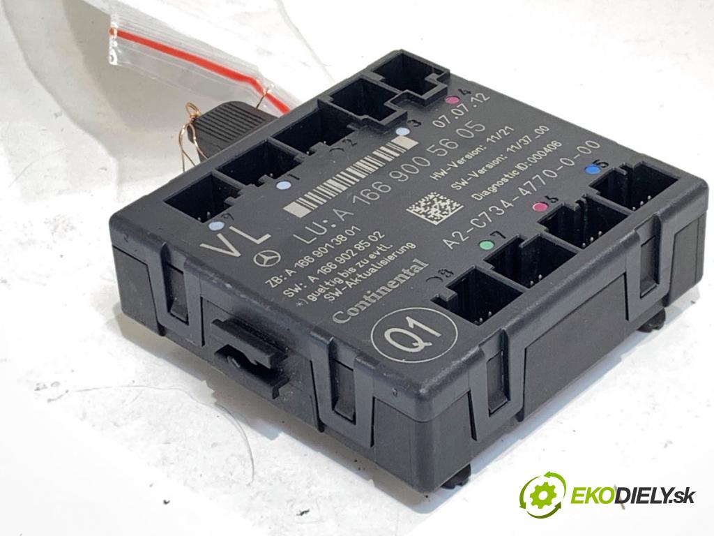 MERCEDES-BENZ KLASA GL SUV 2012 190 kW GL 350 CDI / BlueTec 4-matic (166.823, 166.824) 2987 modul dveře přední část levý A1669005605