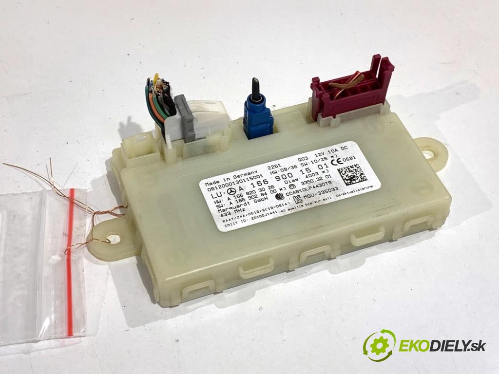 MERCEDES-BENZ KLASA GL SUV 2012 190 kW GL 350 CDI / BlueTec 4-matic (166.823, 166.824) 2987 modul KEYLESS A1669001501