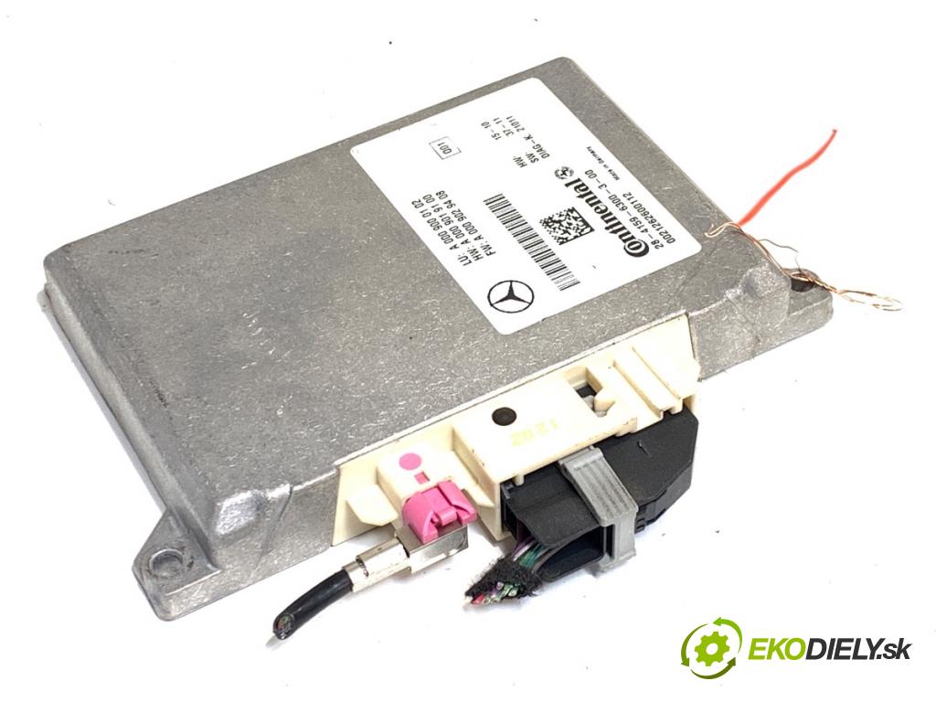 MERCEDES-BENZ KLASA GL SUV 2012 190 kW GL 350 CDI / BlueTec 4-matic (166.823, 166.824) 2987 Modul Riadiaca jednotka RADAR: DISTRONIC A0009000102