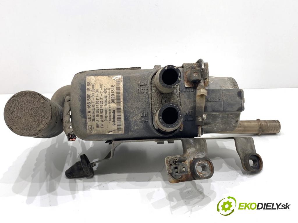 MERCEDES-BENZ KLASA GL SUV 2012 190 kW GL 350 CDI / BlueTec 4-matic (166.823, 166.824) 2987 Webasto A1665001598 (Webasto (nezávislé kúrenie))