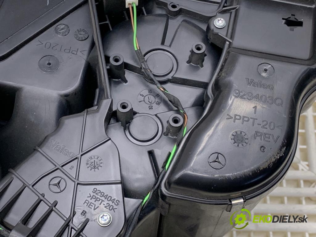 MERCEDES-BENZ KLASA GL SUV 2012 190 kW GL 350 CDI / BlueTec 4-matic (166.823, 166.824) 2987 Výhrevné teleso, radiátor kúrenia ventilátor zad A1668301660