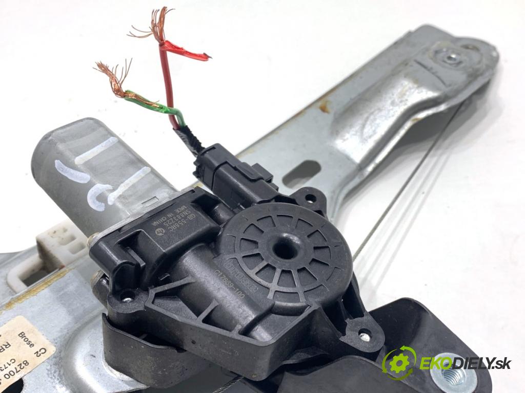 NISSAN QASHQAI J11 SUV 2014 96 kW 1.6 dCi 1598 Mechanizmus okna pravy zad 827004EA0A