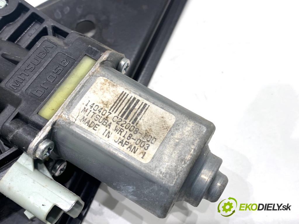 NISSAN QASHQAI J11 SUV 2014 96 kW 1.6 dCi 1598 Mechanizmus okna pravy predný 807004EA0D