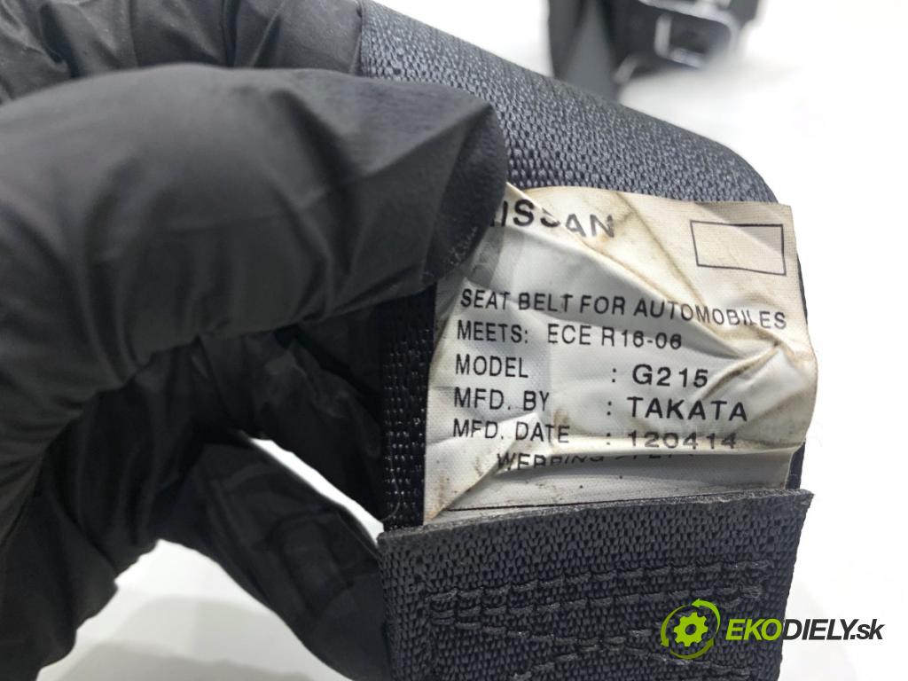 NISSAN QASHQAI J11 SUV 2014 96 kW 1.6 dCi 1598 Držiak BEZPEČNOSŤ pravy zad