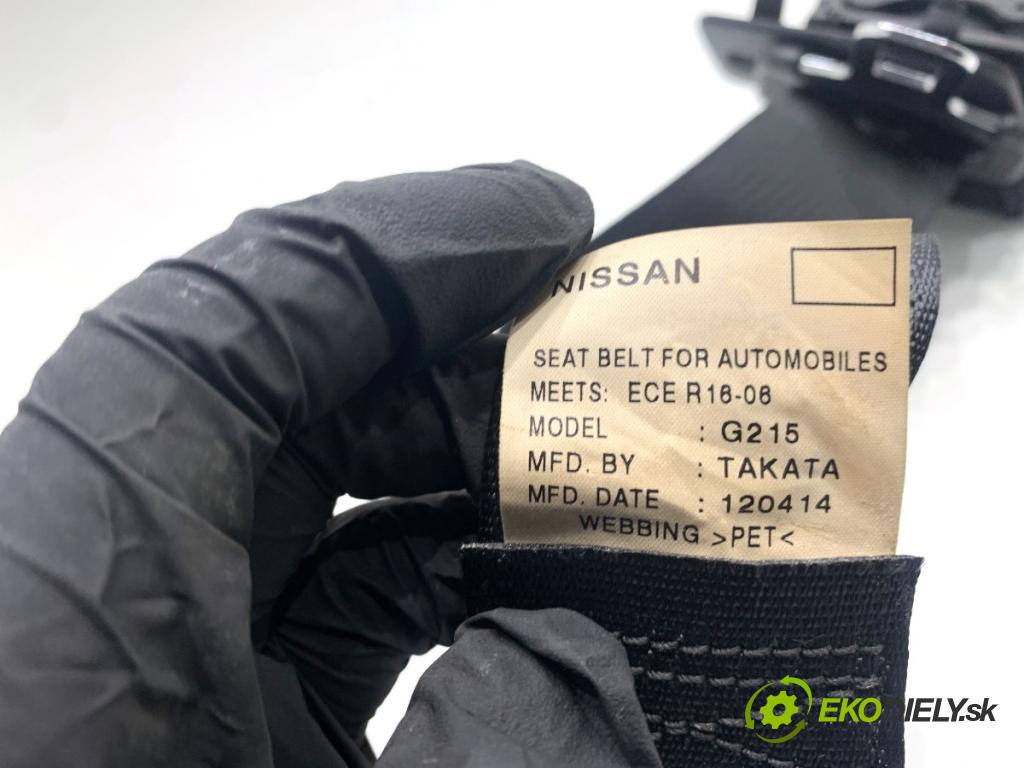 NISSAN QASHQAI J11 SUV 2014 96 kW 1.6 dCi 1598 Držiak BEZPEČNOSŤ ľavy zad