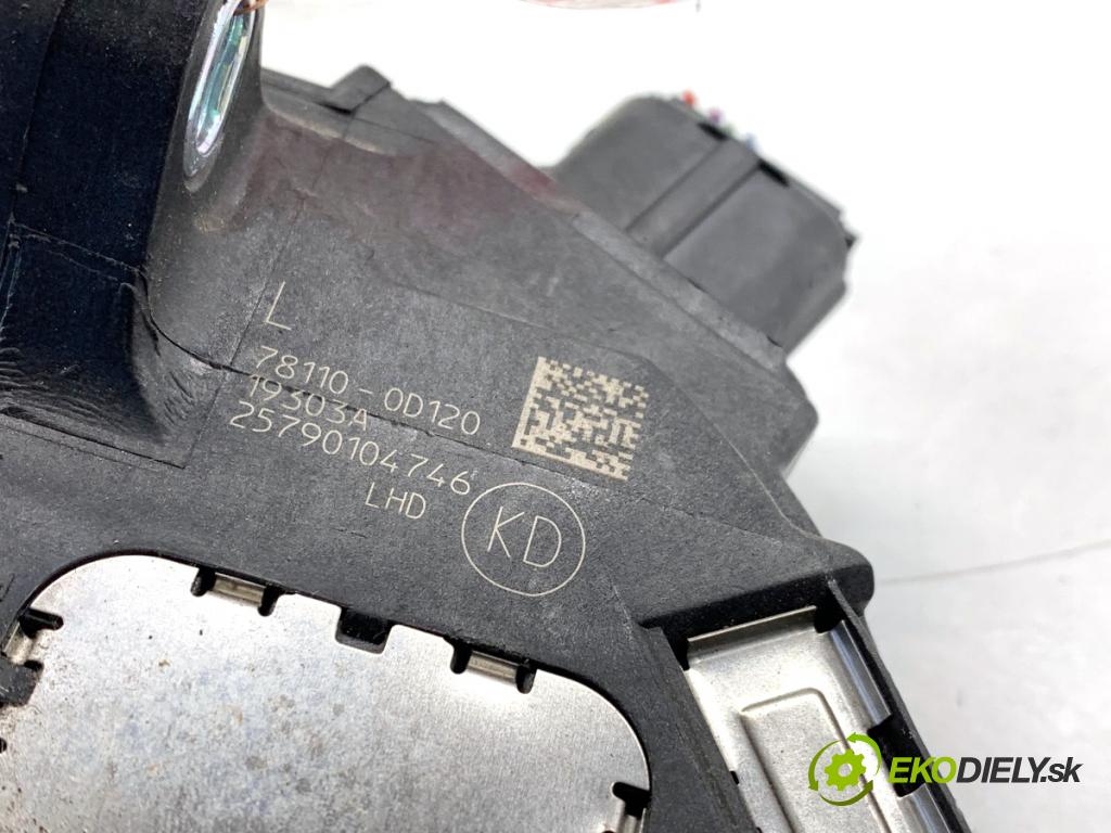 TOYOTA YARIS III liftback 2019 82 kW 1.5 (NSP131_) 1496 Potenciometer plynu 78110-0D120 (Potenciometer plynového pedálu)