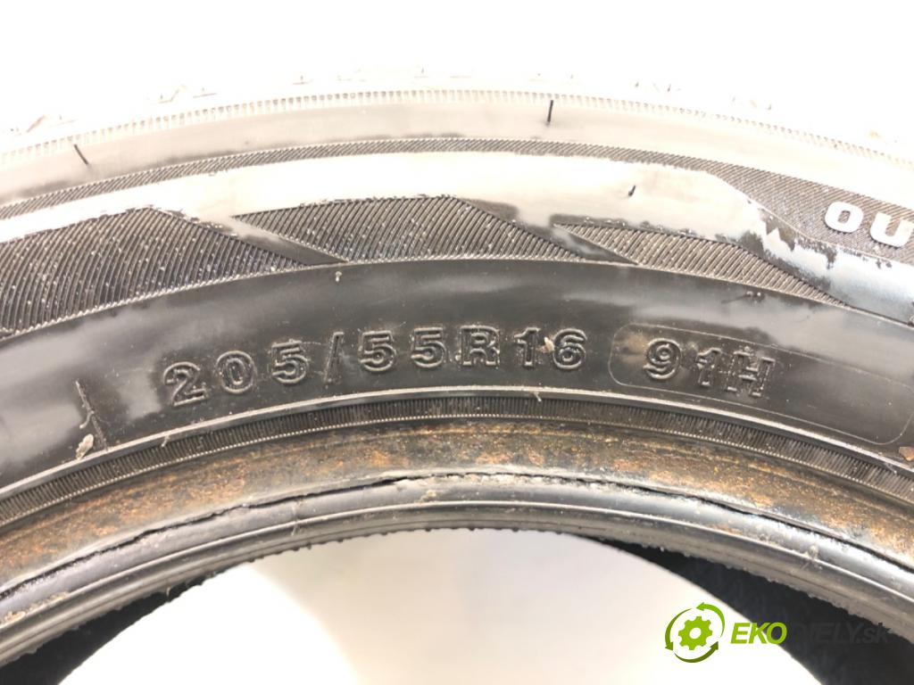 --- ---      PNEUMATIKA: zima 1X 205/55 16" ZEETEX