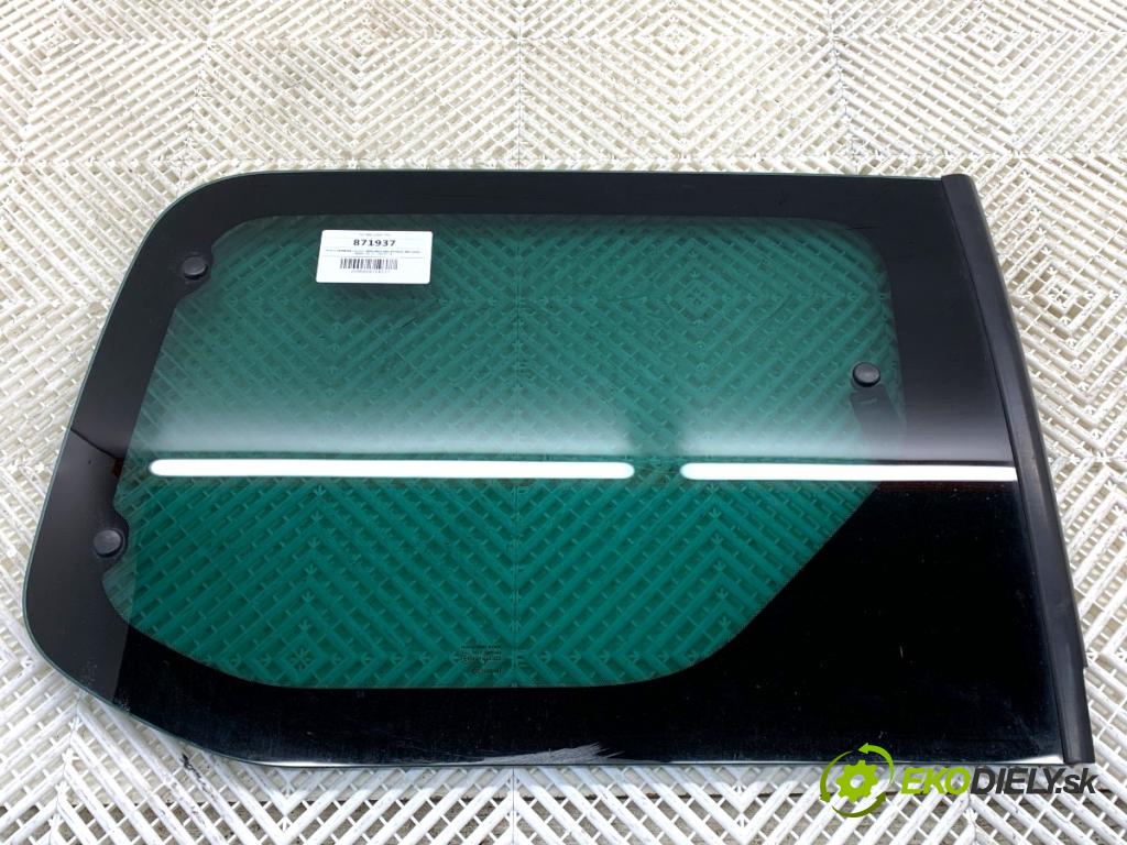 CITROEN BERLINGO II nadwozie wielkoprzestrzenne (MPV) 2016 73 kW 1.6 BlueHDi 100 1560 Okno ľavy zad 