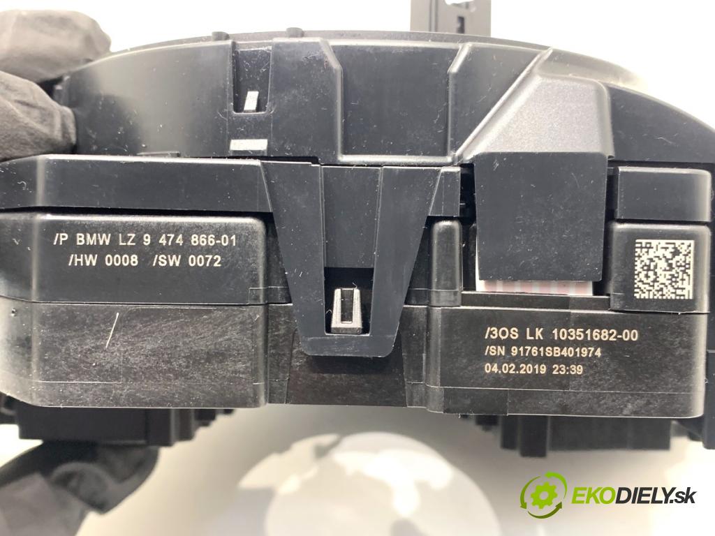 BMW F31 Kombi 2019 110 kW 318 d 1995 přepínač kombinovaný 9474866 (Páčky pod volantem)