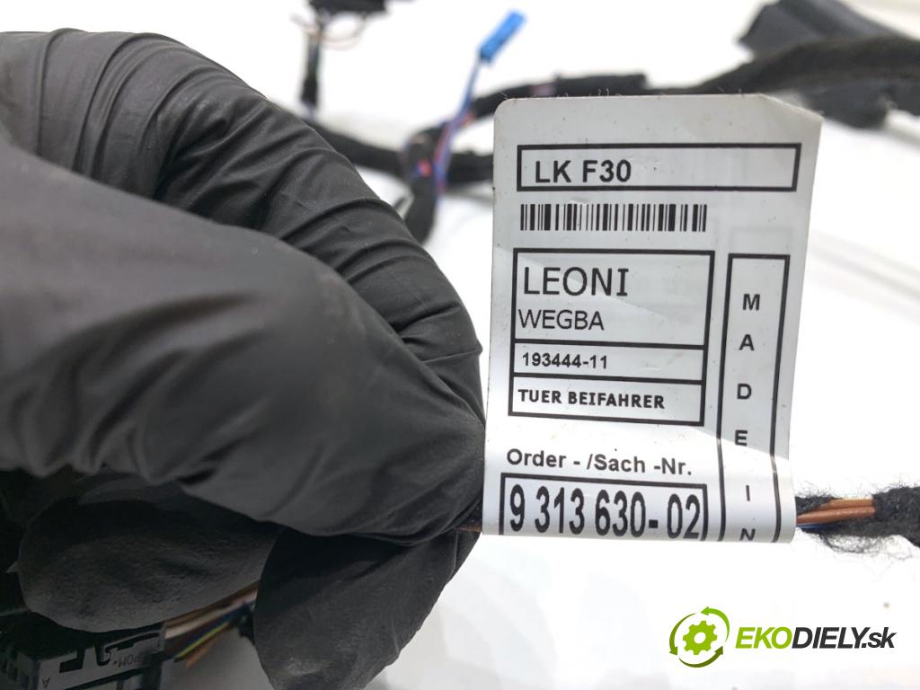 BMW F31 Kombi 2019 110 kW 318 d 1995 Káblovačka Dvere predný pravy 9313602